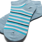 CA0007 Sock Women Blue-Blue Stripes 2p-3