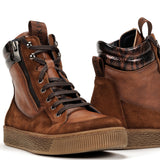D8910CAIAS CALF+INDIOS+ASPIDE CUERO + CUERO + BRONCE-6