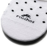 CA0006 Pinkie Women White-White dot 2p-1