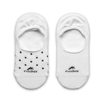 CA0006 Pinkie Women White-White dot 2p-0