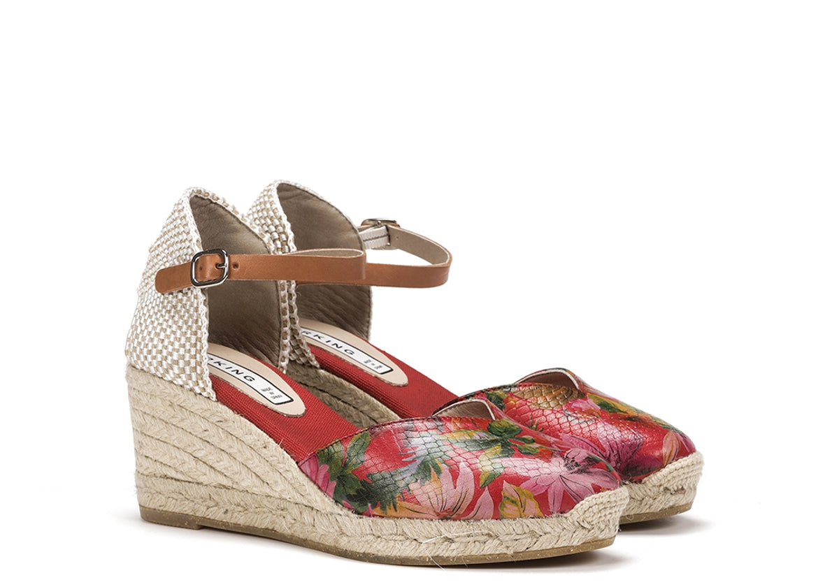 D8814-MAVA MALIBU+VAQUETA ROJO + CUERO-1