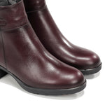 F2240 SUGAR NOBUCK BURDEOS VINO-5