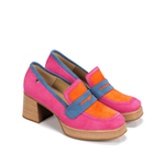 D9440CACCA CALF+CALF+CALF FUCSIA + ORANGE + BALI-3